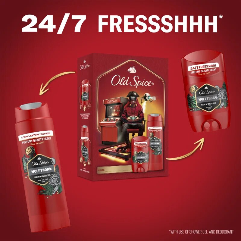 Old Spice Wolfthorn Gamer darilni set