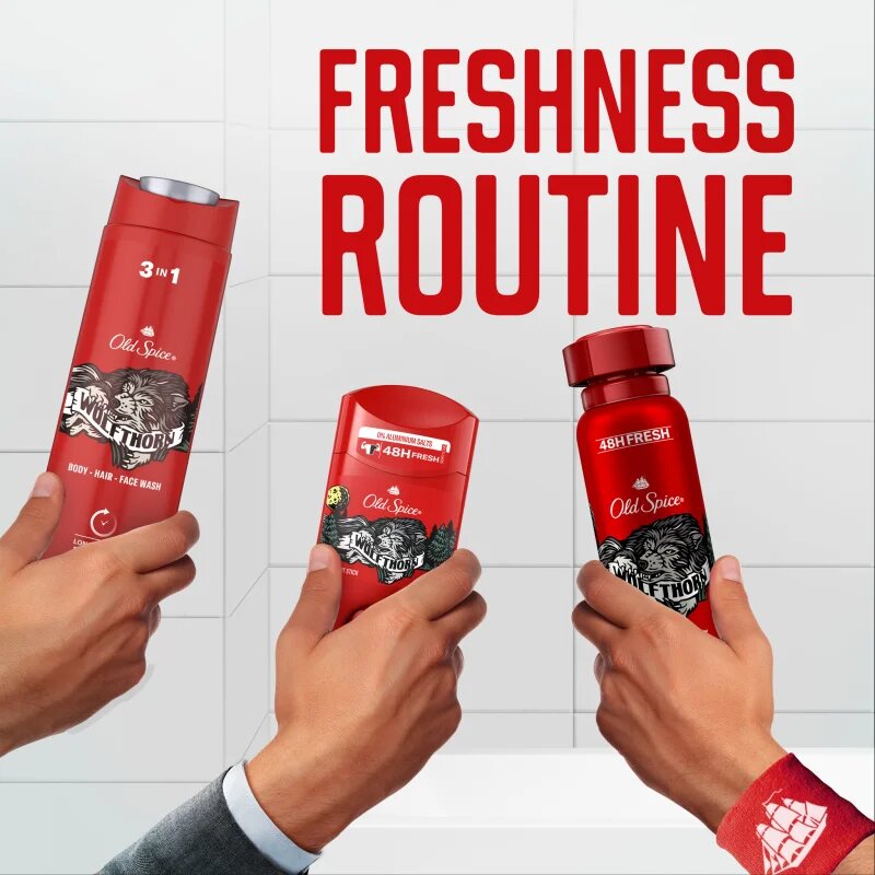 Old Spice Wolfthorn gel za prhanje 400 ml