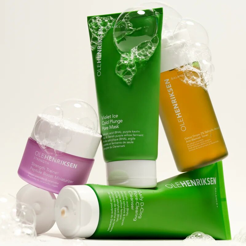 OLEHENRIKSEN Balance+ Daily D-Clog Pore-Clearing Cleanser čistilni gel s salicilno kislino 60 ml