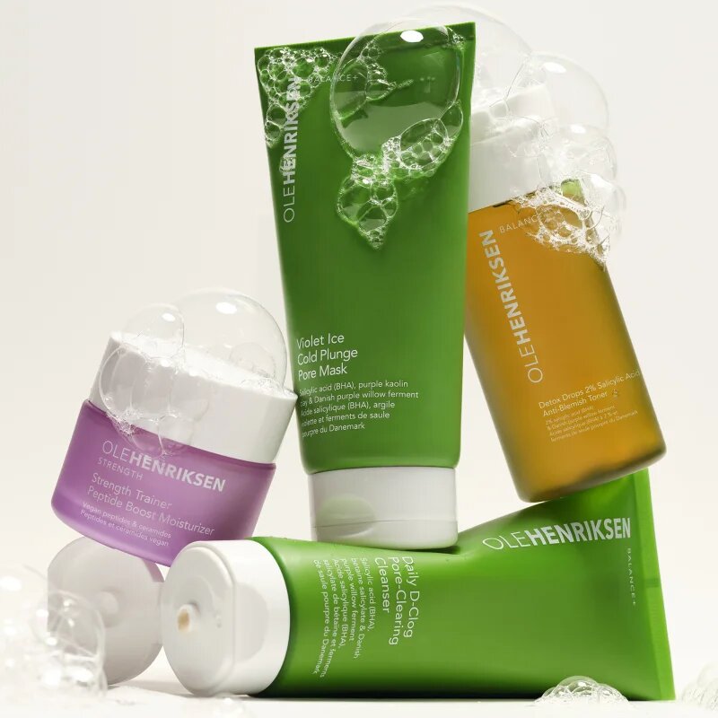 OLEHENRIKSEN Balance+ Detox Drops 2% Salicylic Acid Toner tonik za obraz s salicilno kislino 120 ml