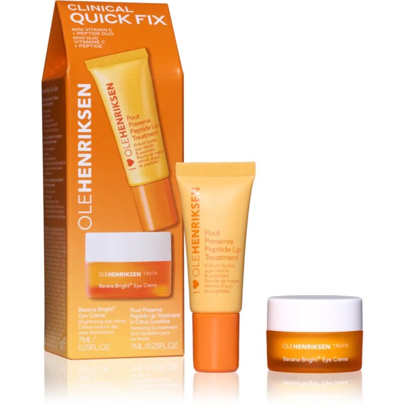OLEHENRIKSEN Clinical Quick Fix Vitamin C + Peptide Duo set za nego obraza 1 kos