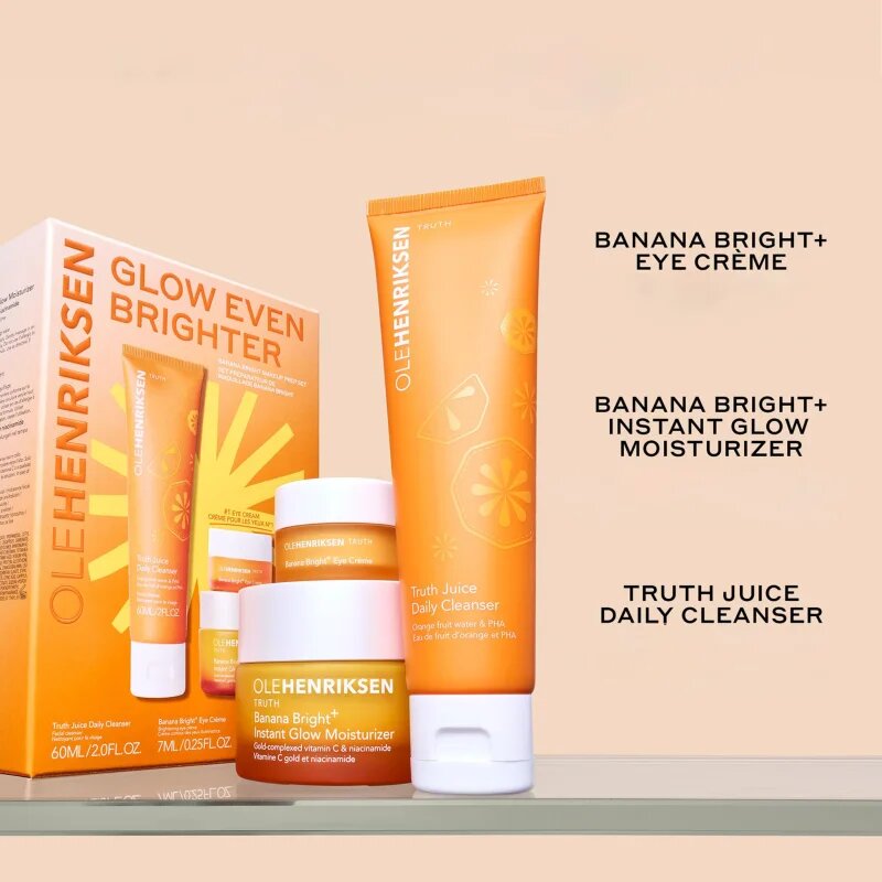 OLEHENRIKSEN Glow Even Brighter set za nego obraza