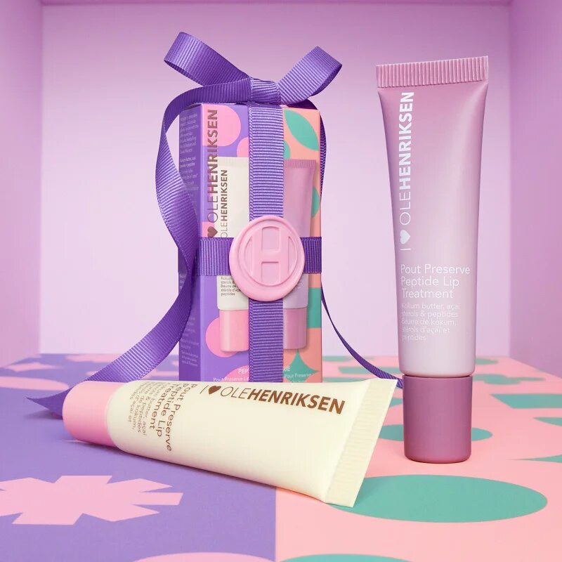 OLEHENRIKSEN Peptide Pâtisserie Pout Preserve Lip Duo darilni set za ustnice za ženske