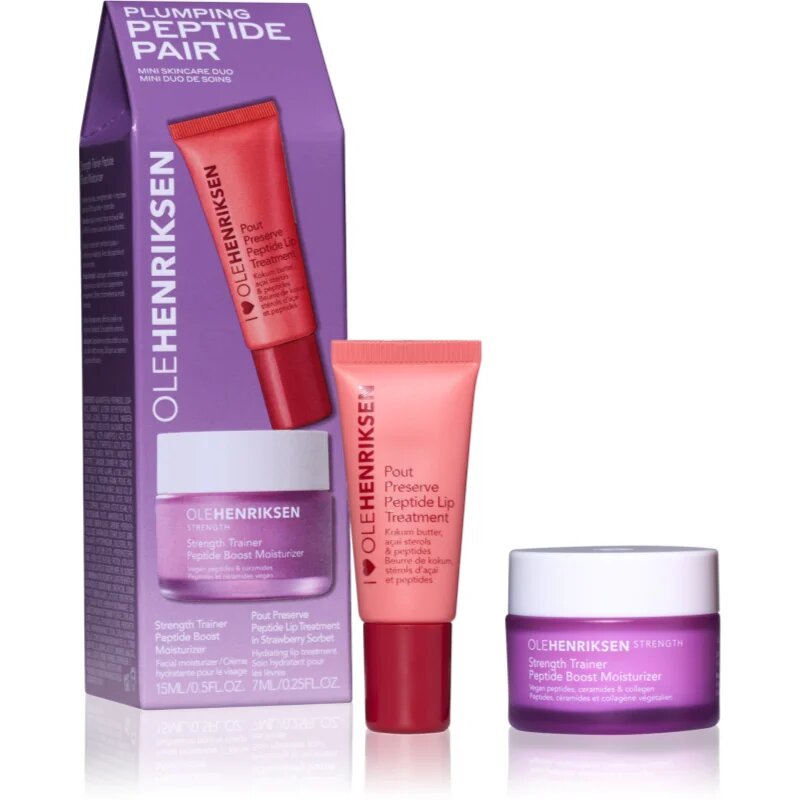 OLEHENRIKSEN Plumping Peptide Pair Skincare Duo set za nego obraza 1 kos