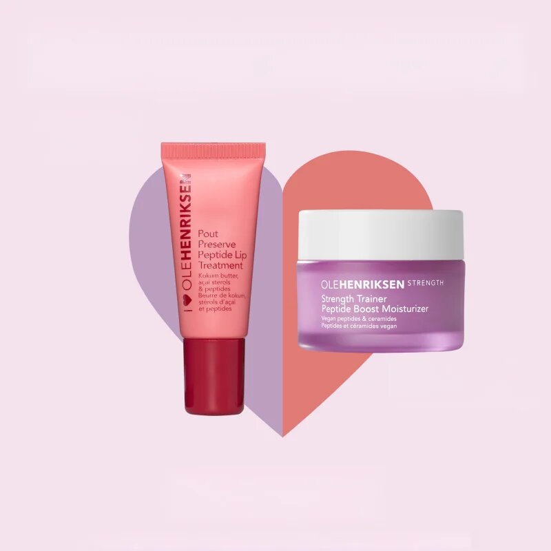 OLEHENRIKSEN Plumping Peptide Pair Skincare Duo set za nego obraza 1 kos