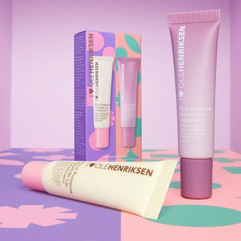 OLEHENRIKSEN Pout Preserve Lip Duo darilni set za ustnice Peptide Pâtisserie