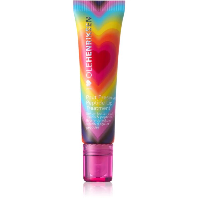 OLEHENRIKSEN Pout Preserve Peptide Lip Treatment vlažilni sijaj za ustnice odtenek Pride Rainbow Glimmer 12 ml