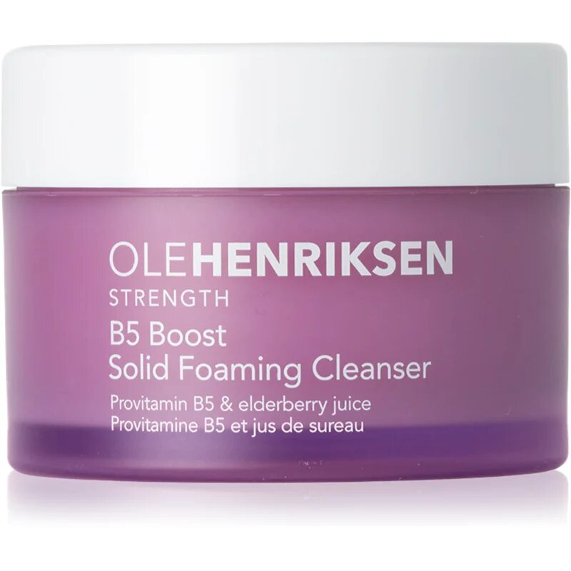 OLEHENRIKSEN Strength B5 Boost Hydrating Solid Foaming Gentle Cleanser hranilni čistilni balzam 100 g