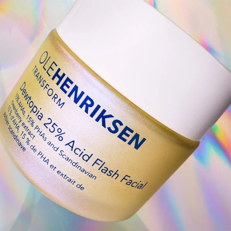 OLEHENRIKSEN Transform Dewtopia 25% Acid Flash Facial eksfoliacijska maska 50 ml