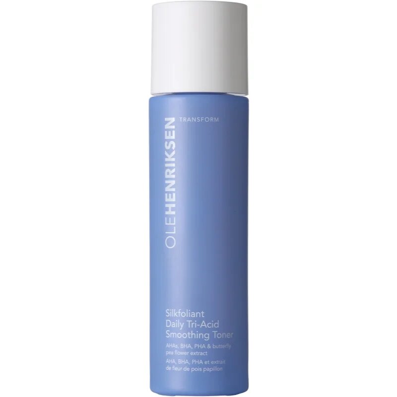 OLEHENRIKSEN Transform Silkfoliant Daily Tri-Acid Smoothing Toner with Mandelic Acid nežni eksfoliacijski tonik za vsakodnevno uporabo 120 ml