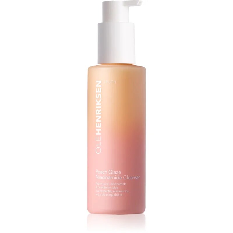 OLEHENRIKSEN Truth Peach Glaze Glow Niacinamide Cleanser čistilni penasti gel za osvetljevanje kože in hidratacijo 150 ml