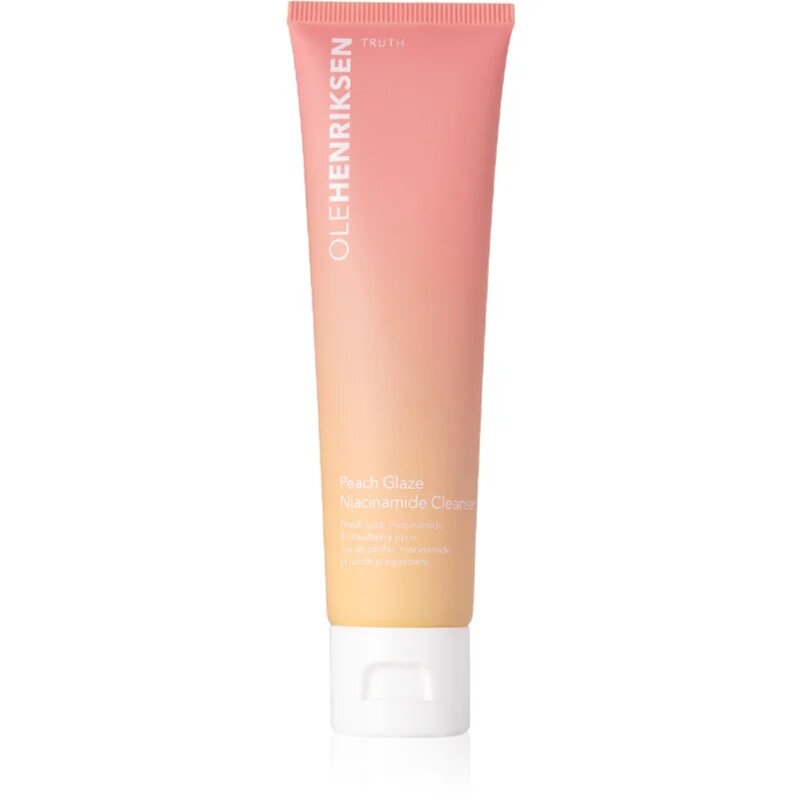 OLEHENRIKSEN Truth Peach Glaze Glow Niacinamide Cleanser čistilni penasti gel za osvetljevanje kože in hidratacijo 60 ml