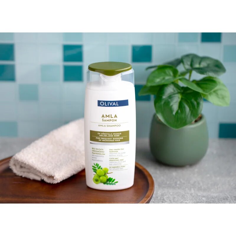 Olival Amla vlažilni šampon za krepitev las 250 ml