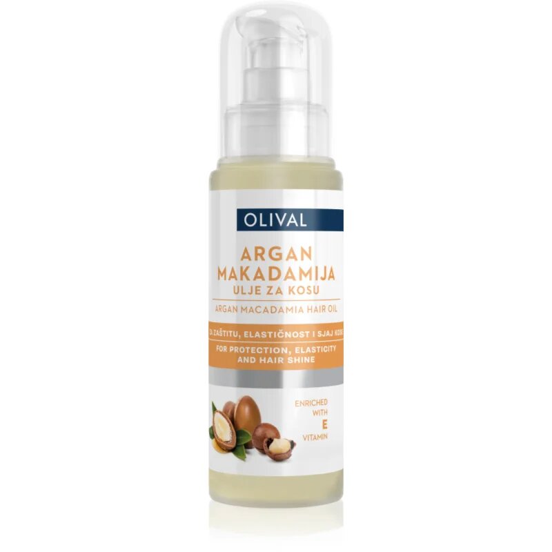 Olival Argan and Macadamia arganovo olje za krepitev in sijaj las 60 ml
