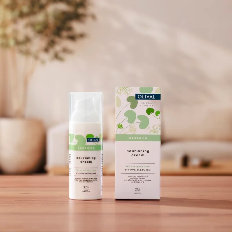 Olival Centella hranilna krema za obraz za normalno in suho kožo 50 ml