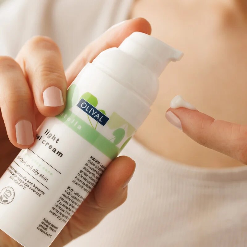 Olival Centella lahka gelasta krema za mešano do mastno kožo 50 ml