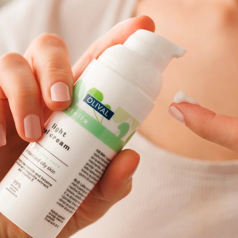 Olival Centella lahka gelasta krema za mešano do mastno kožo 50 ml