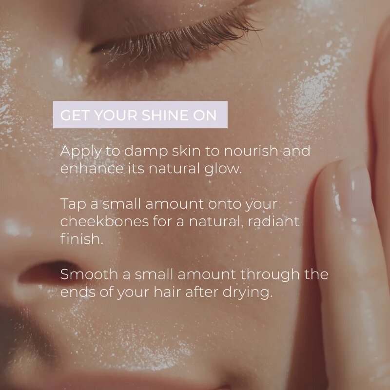 Olival Crystal Dry Oil večnamensko suho olje z bleščicami za obraz telo in lase 50 ml