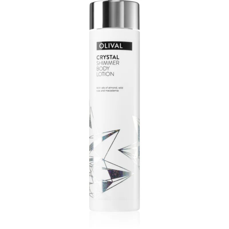 Olival Crystal Shimmer vlažilni losjon za telo z bleščicami 200 ml