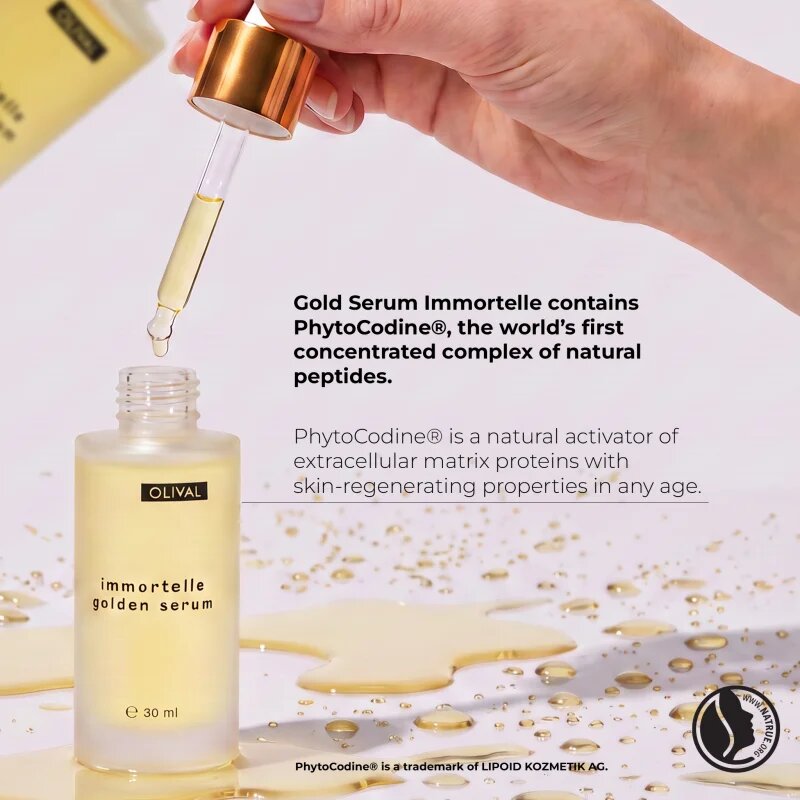 Olival Immortelle Golden Serum revitalizacijski serum proti staranju kože 30 ml