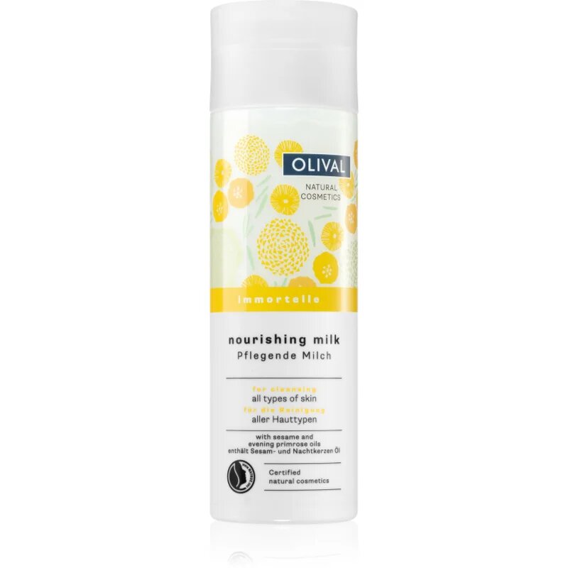 Olival Immortelle Nourishing Milk čistilni losjon za obraz 200 ml