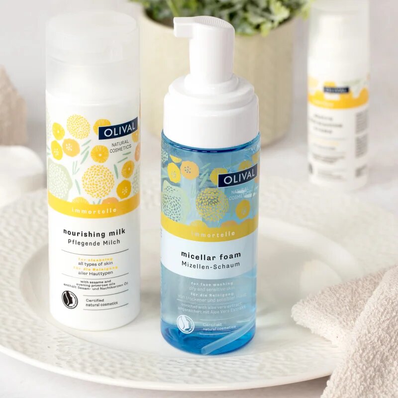 Olival Immortelle Nourishing Milk čistilni losjon za obraz 200 ml