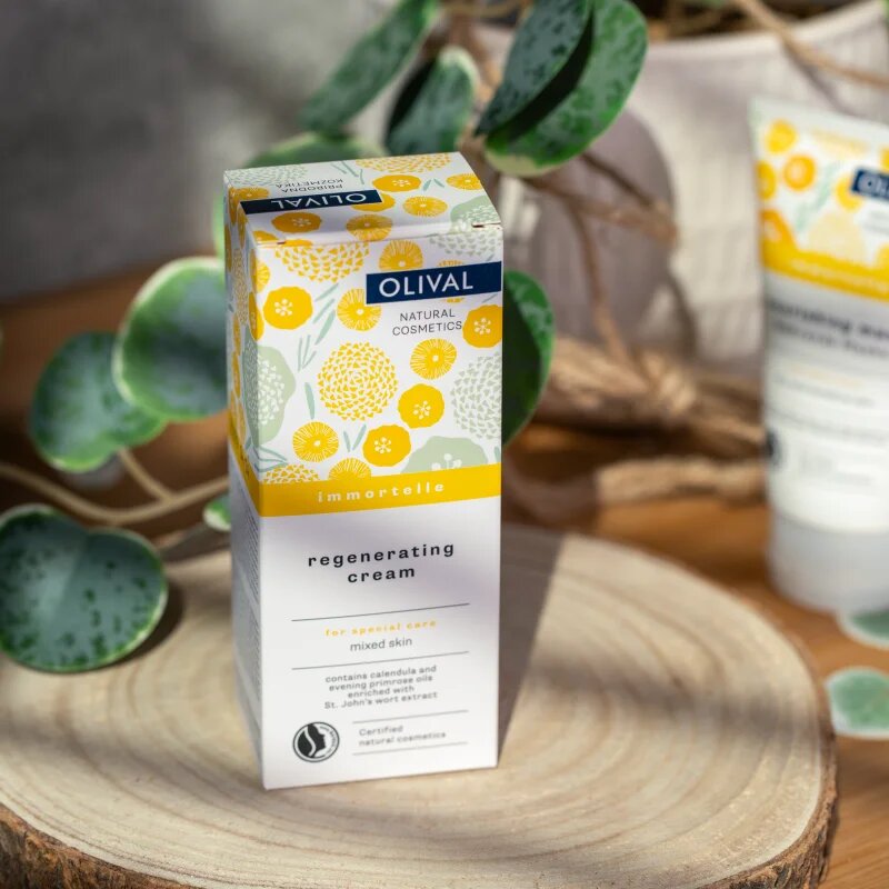 Olival Immortelle Regenerating Cream regeneracijska krema za mastno in mešano kožo 50 ml