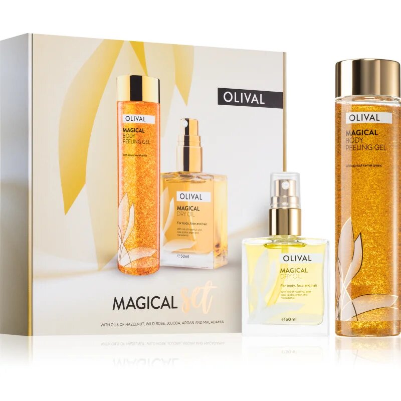 Olival Magical darilni set za osvetljevanje kože in hidratacijo