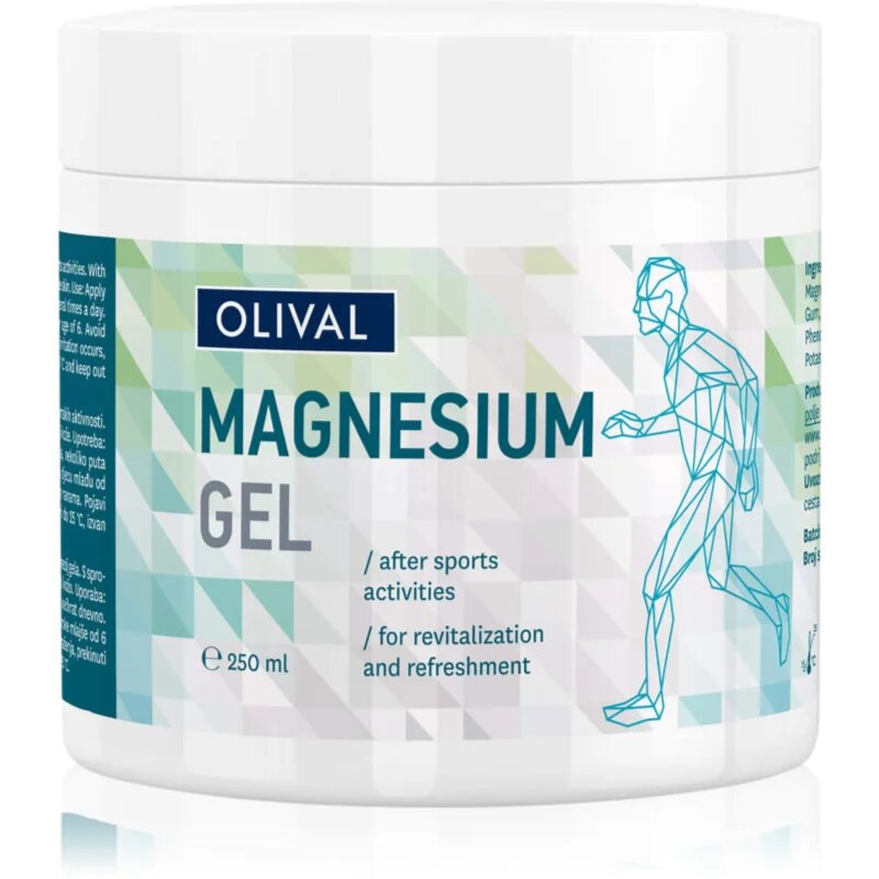 Olival Magnesium hladilni masažni gel 250 ml