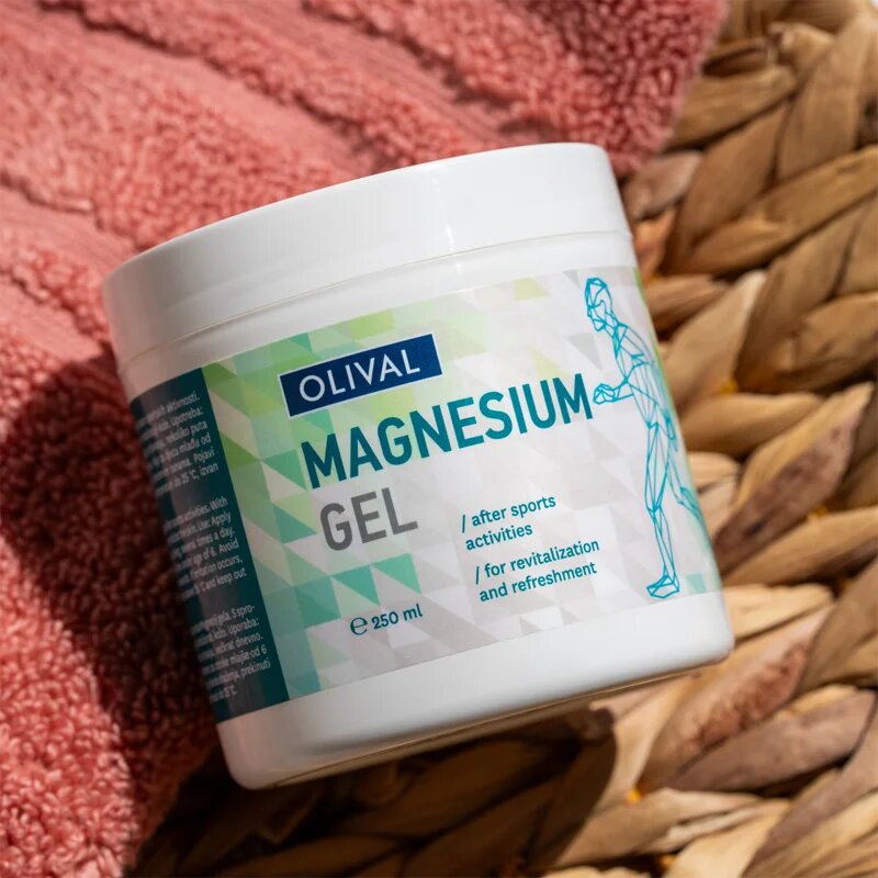 Olival Magnesium hladilni masažni gel 250 ml