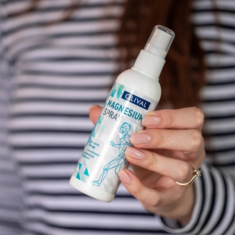 Olival Magnesium magnezijevo olje za regeneracijo mišic v pršilu 100 ml