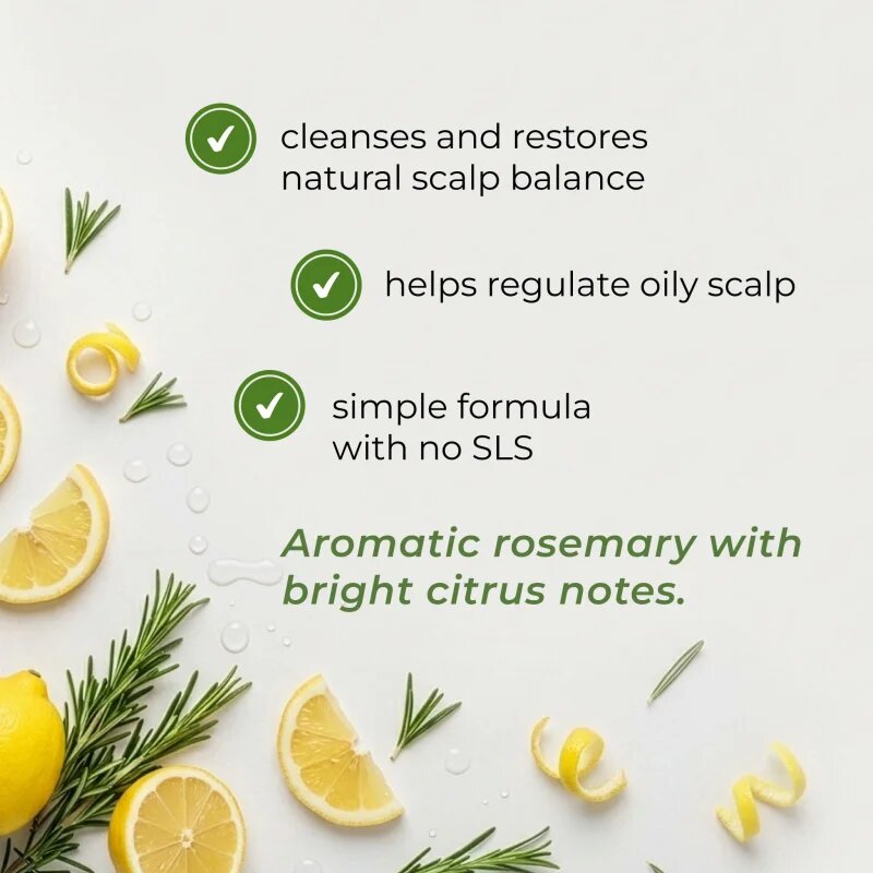 Olival Micellar Rosemary and Lemon micelarni šampon za mastne lase 250 ml