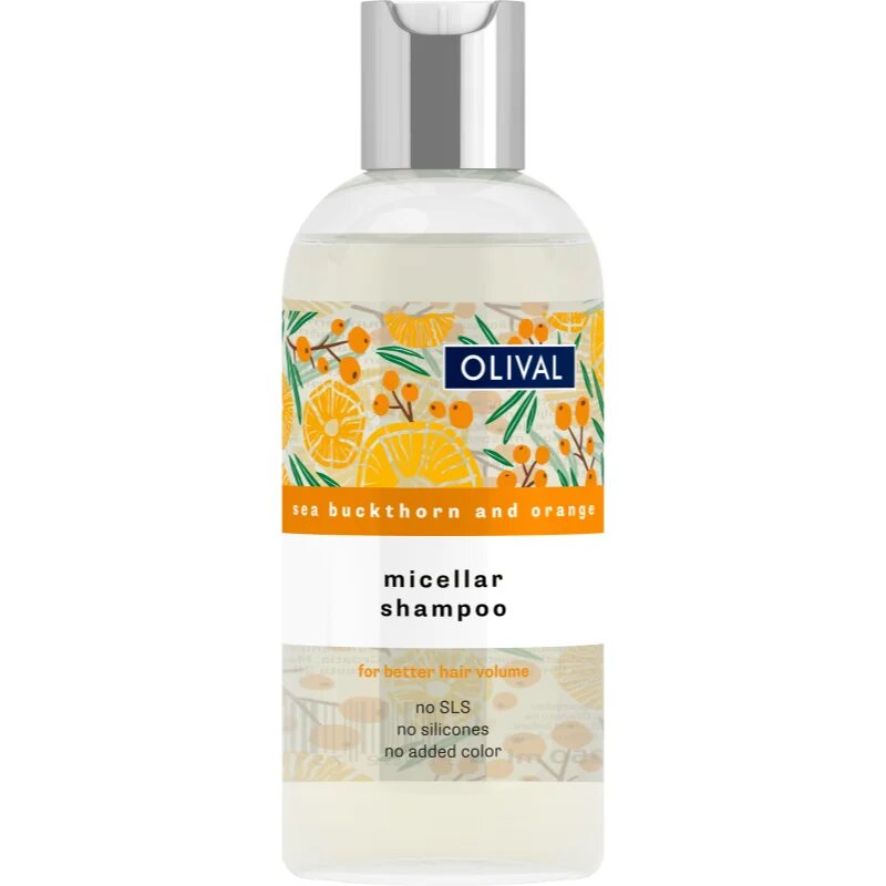 Olival Micellar Sea Buckthorn and Orange micelarni šampon za volumen in sijaj 250 ml