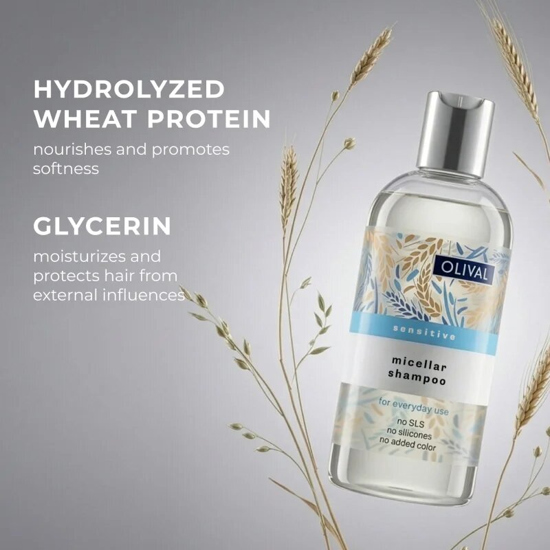 Olival Micellar Sensitive micelarni šampon za občutljivo lasišče 250 ml