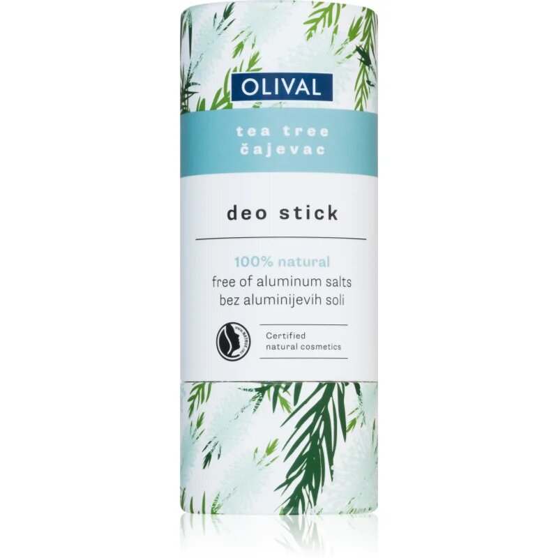 Olival Natural Tea Tree trdi deodorant brez aluminijevih soli 40 g