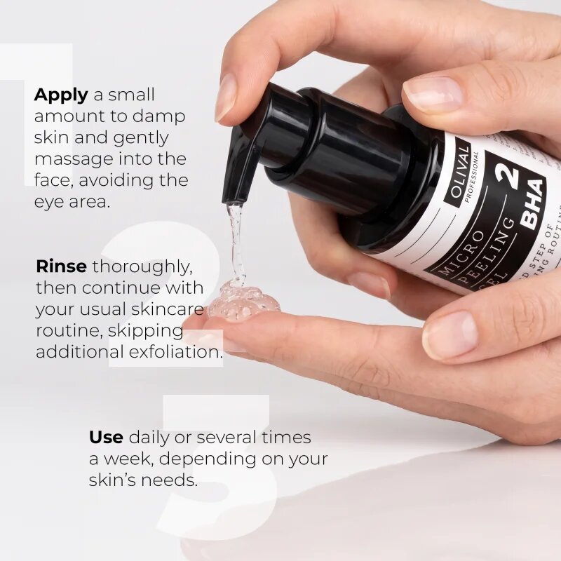 Olival Professional Micropeeling BHA čistilni piling gel 150 ml