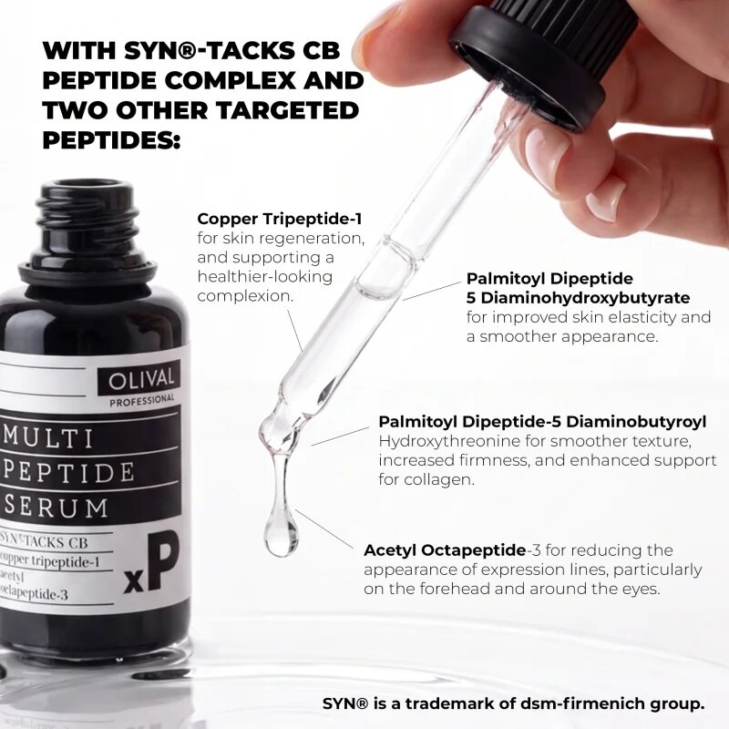 Olival Professional Multipeptide revitalizacijski serum s peptidi 30 ml