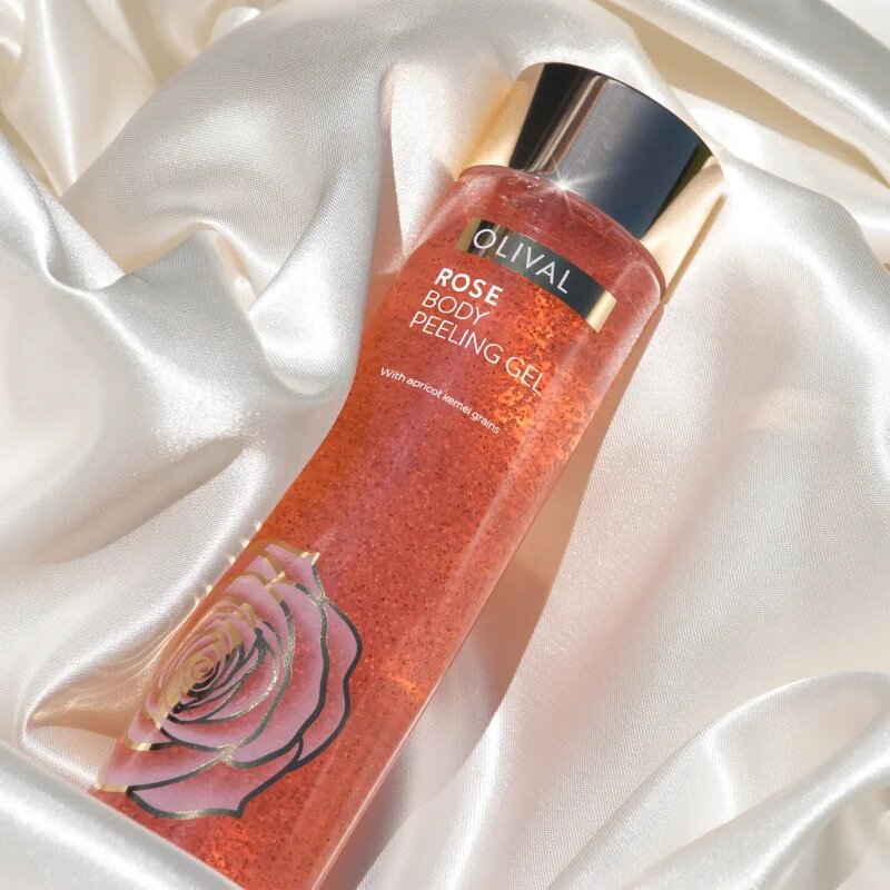 Olival Rose čistilni piling gel z vonjem vrtnic 200 ml