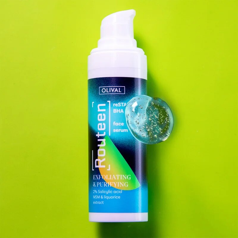 Olival Routeen reSTART BHA serum za obraz s salicilno kislino 30 ml