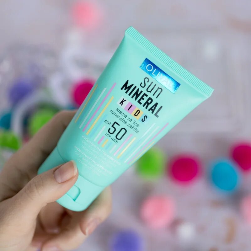Olival Sun Mineral Kids krema za otroke za sončenje za obraz in telo SPF 50 50 ml