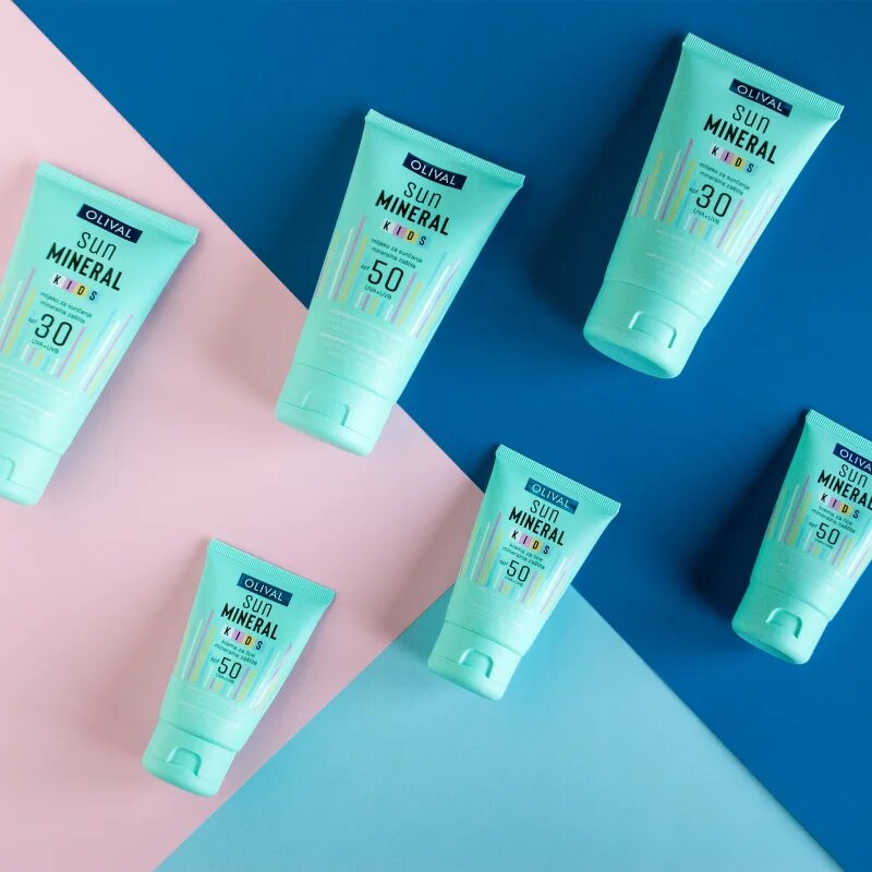 Olival Sun Mineral Kids losjon za sončenje SPF 50 za otroke 150 ml