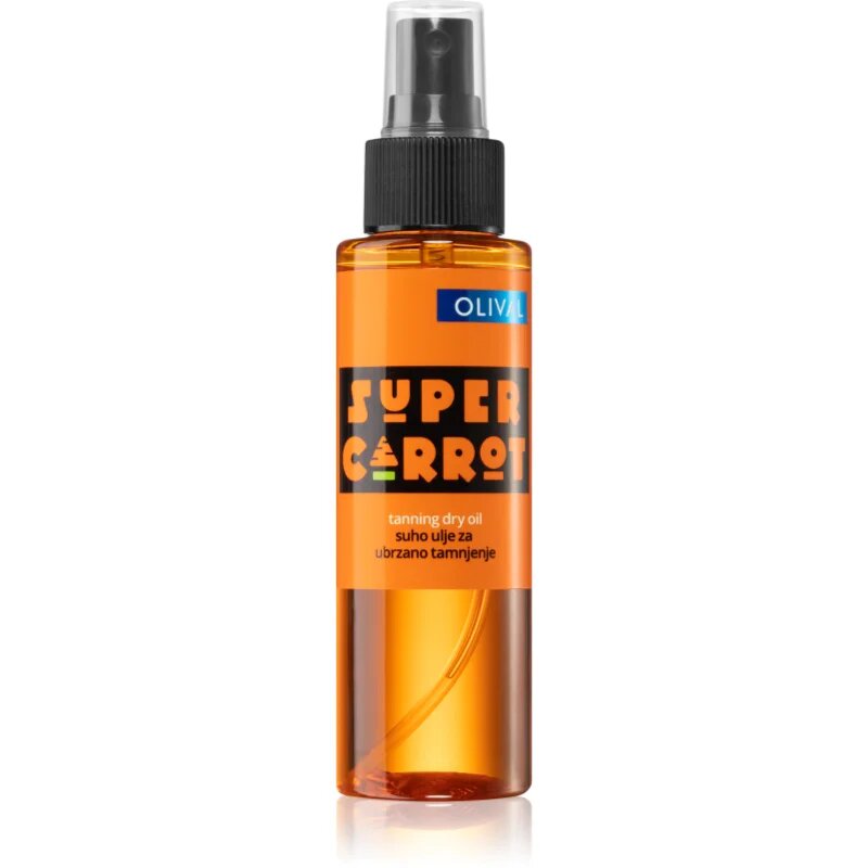Olival SUPER Carrot Dry Oil suho olje za telo pospešujoči porjavitev 100 ml