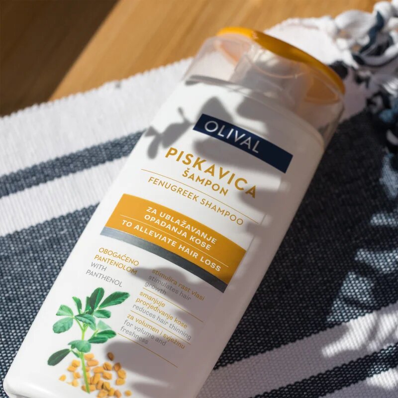 Olival Treatment Fenugreek šampon proti izpadanju las 250 ml