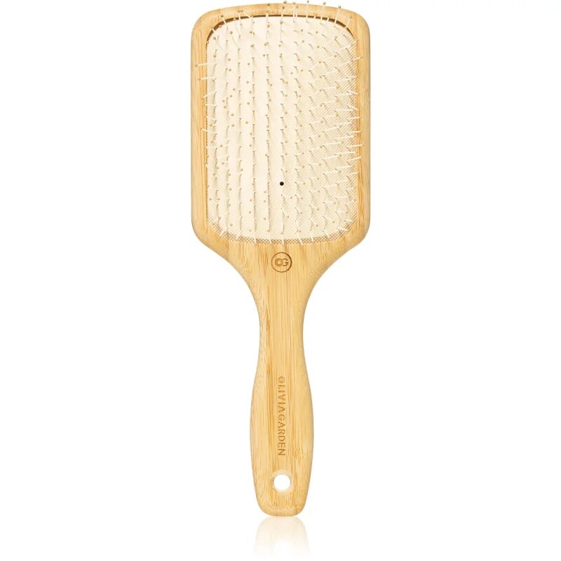 Olivia Garden Bamboo Touch ravna krtača za lase in lasišče Nylon L 1 kos