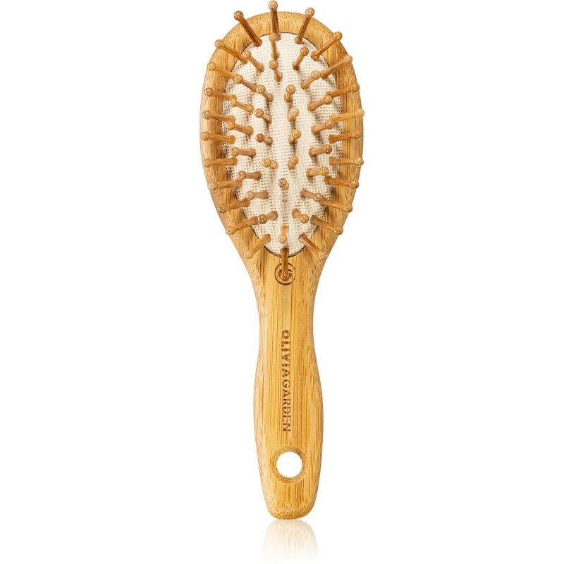 Olivia Garden Bamboo Touch ravna krtača za lase in lasišče XS 1 kos