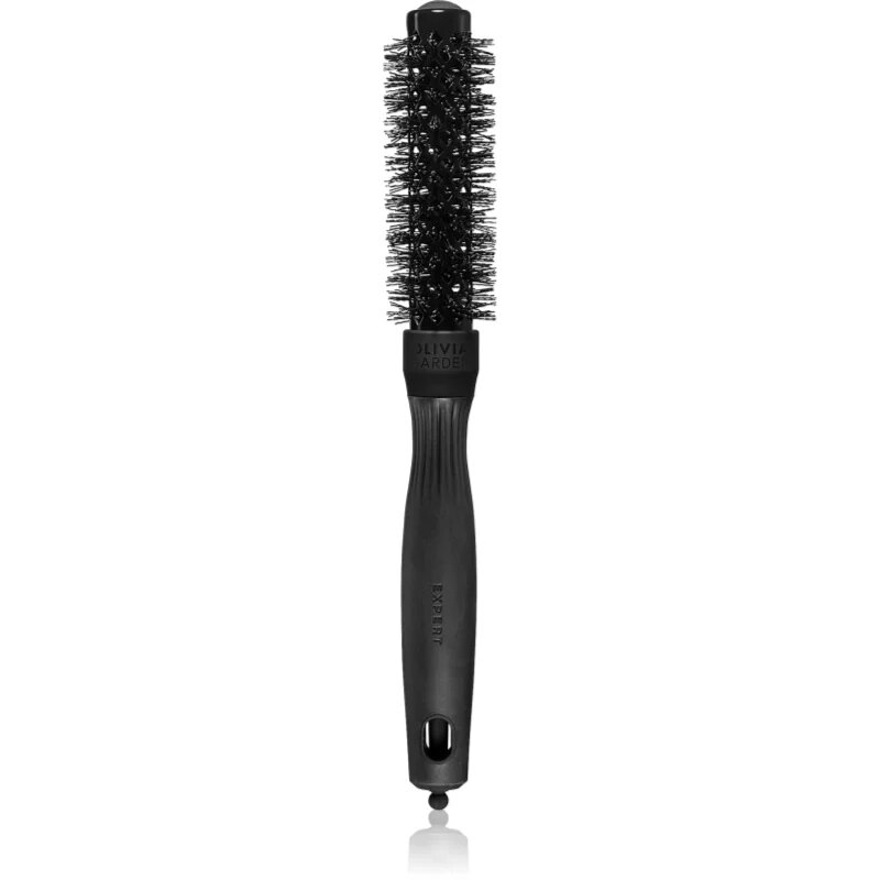 Olivia Garden Black Label SHINE Wavy Bristles okrogla krtača za lase premer 20 mm 1 kos