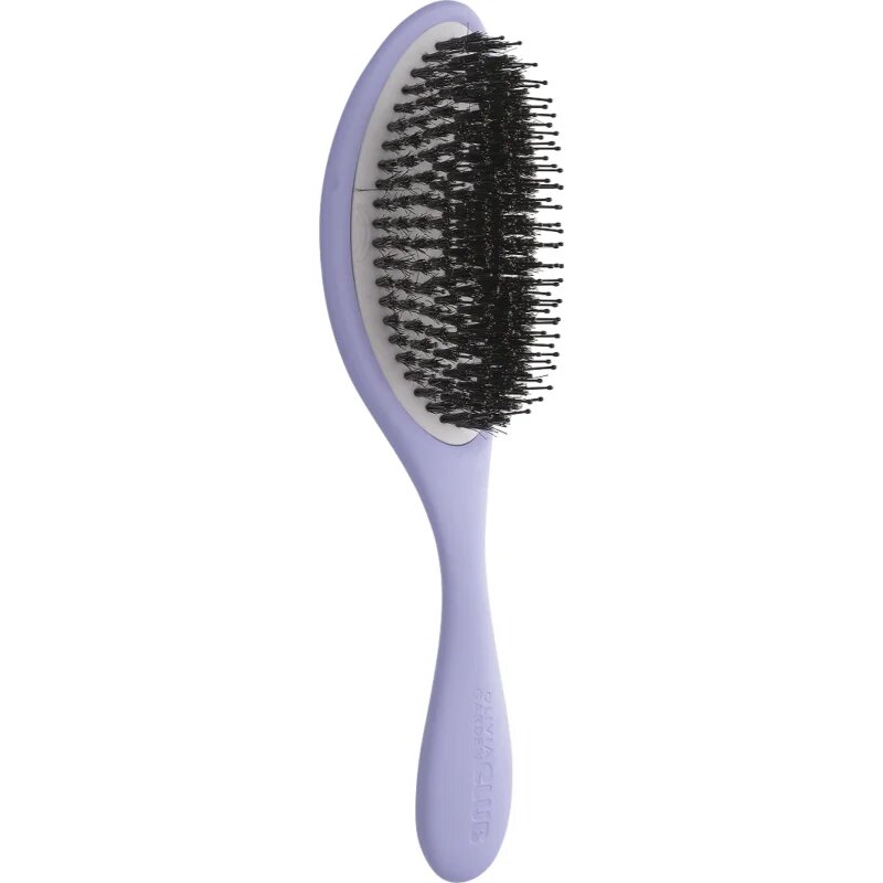 Olivia Garden Club The Reset Detangling&Shine Hairbrush ravna krtača z etuijem Lilac 1 kos