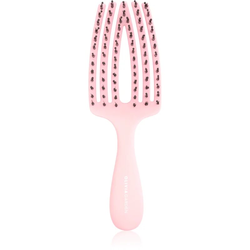 Olivia Garden Fingerbrush Kids Pink krtača za lase za otroke 1 kos