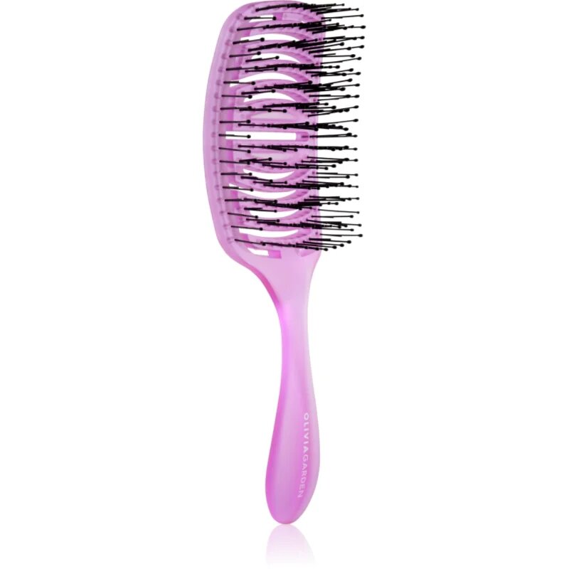 Olivia Garden iDetangle Pride ravna krtača Purple 1 kos