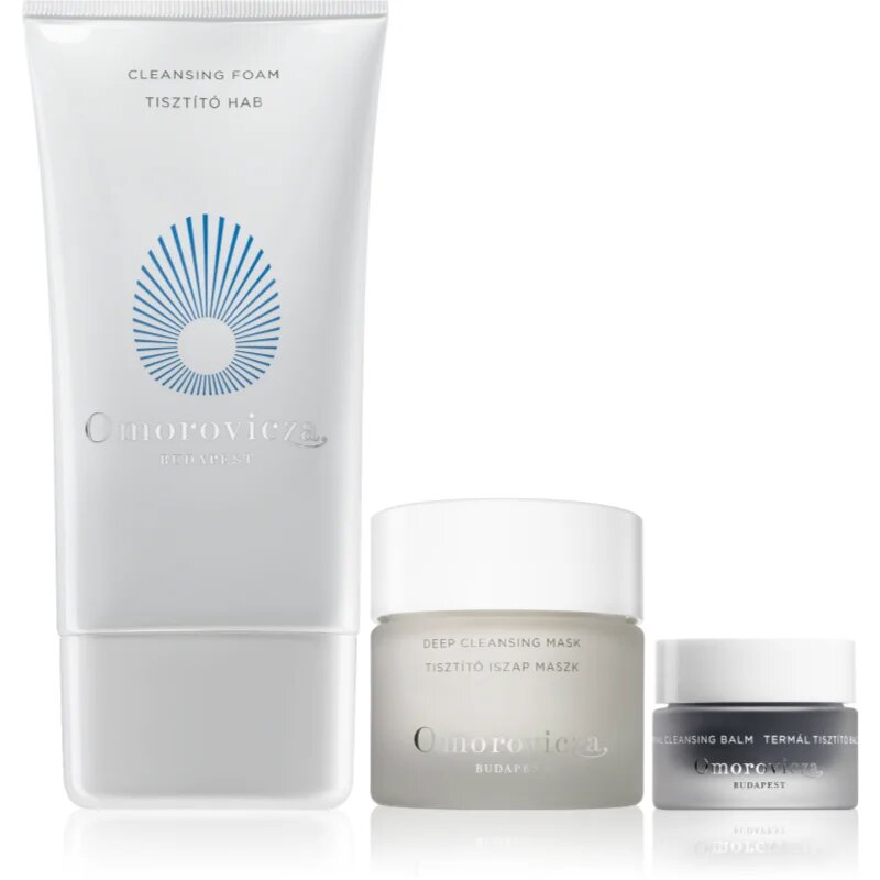 Omorovicza Cleansing and Detoxifying Duo darilni set za popolno čiščenje obraza